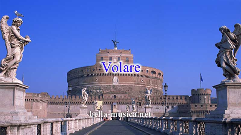 《Volare》ヴォラーレはイタリア語で限りなく青い空を飛ぶ心地を歌う
